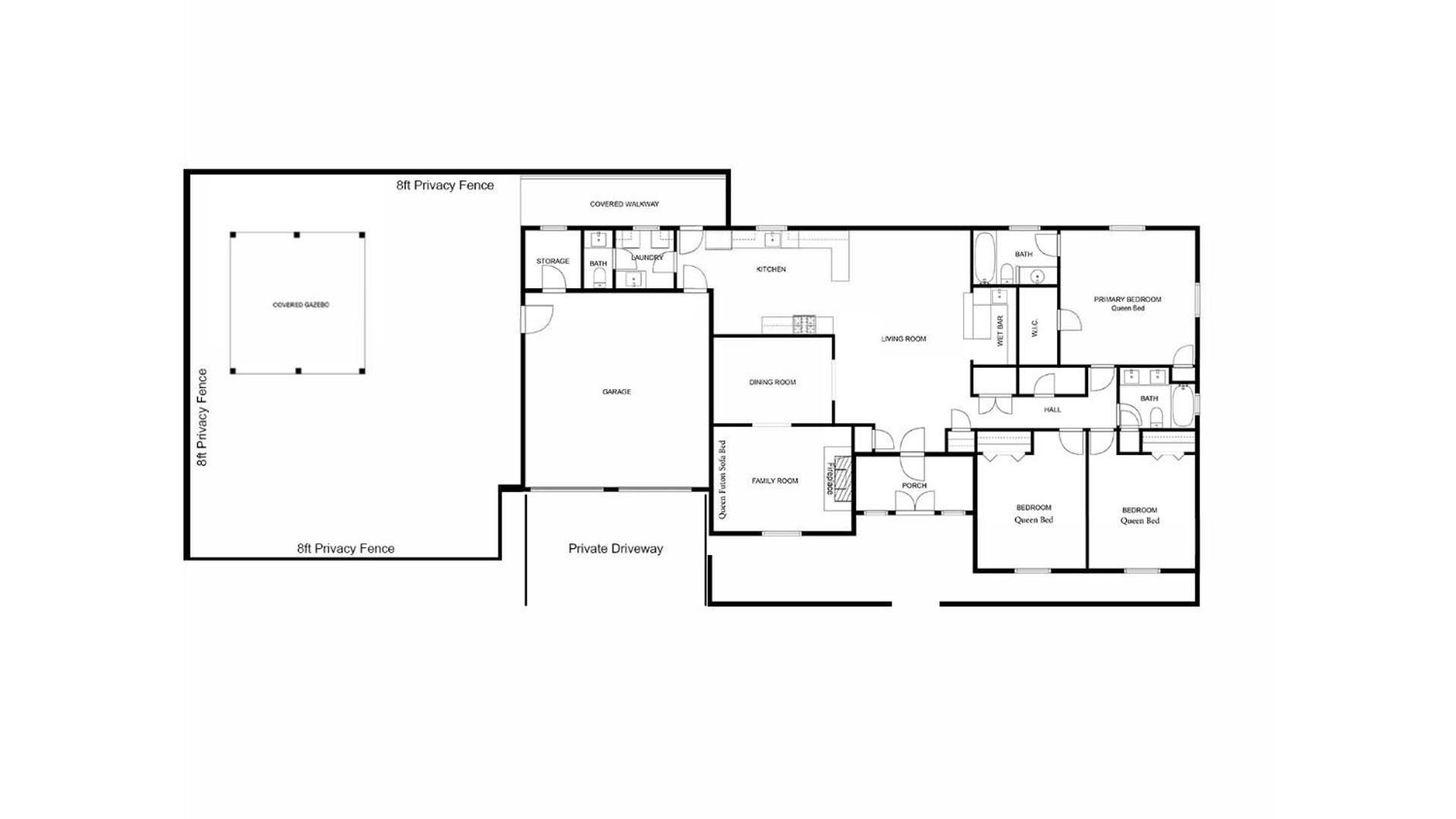 Stockyards! Walk 3 Blocks-ranch House Sleeps 8 Hébergement de vacances Fort Worth